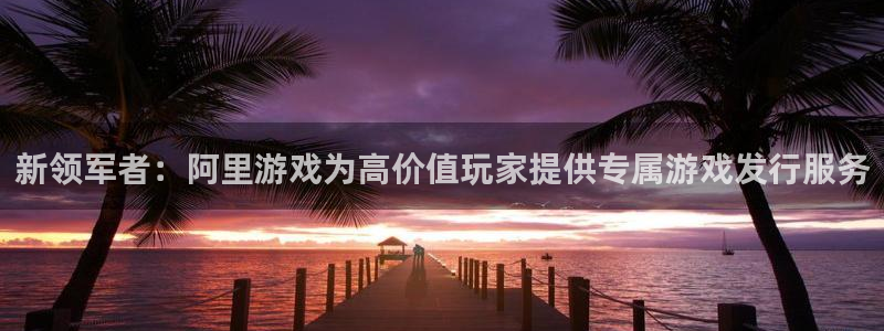 db电竞品牌：新领军者：阿里游戏为高价值玩家提供专属游戏发行服务